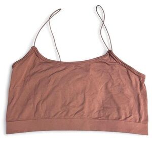 Garage Dusty Rose Spaghetti Strap Bralette